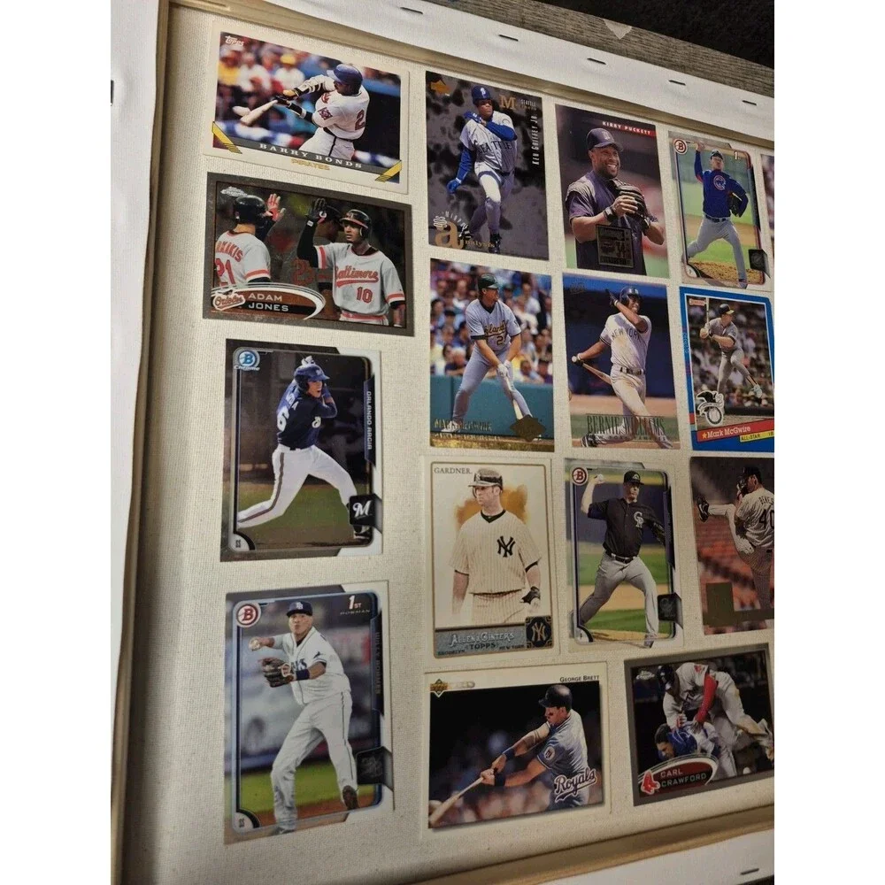 25 Card MLB Baseball Card Lot Barry Bonds Ken Griffey Jr Kirby Puckett Don...